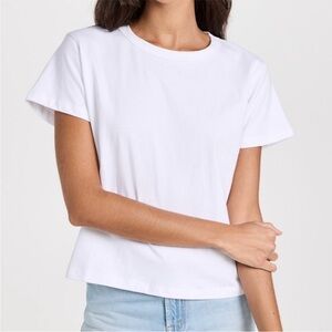 Leset The Margo Tee in White, Size S